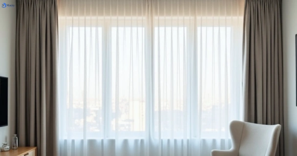 Restored vibrant drapes in mernda-vic QLD after Matty Curtain Cleaning